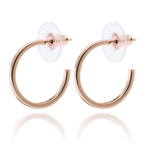 Core Earrings in Rose gold