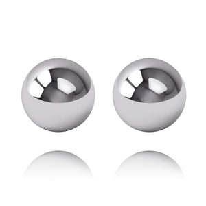 Bubbles earrings in Silver