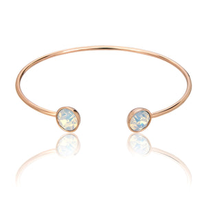 Opals in Rose Gold Bracelet