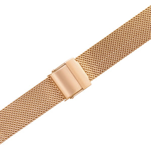 Rose gold watch band