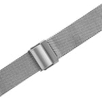 Silver watch band